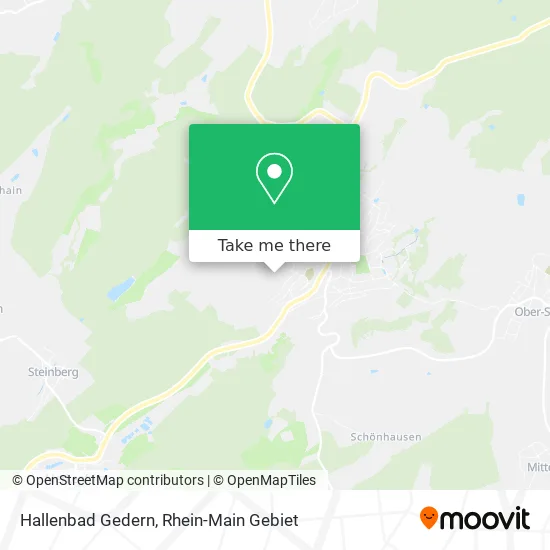 Карта Hallenbad Gedern