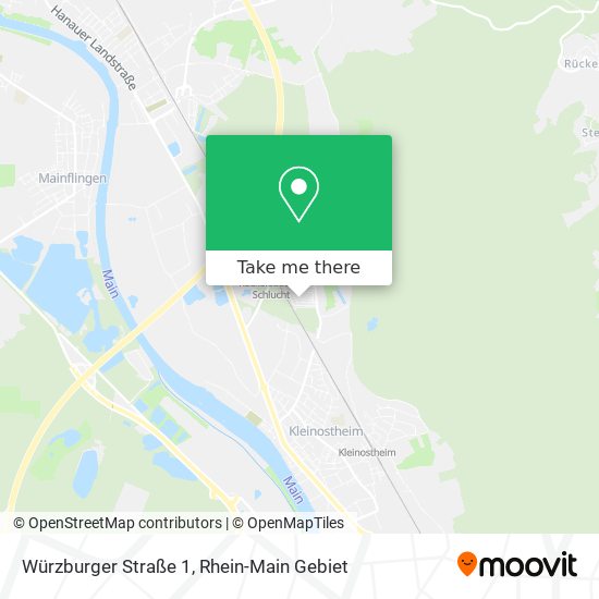 Würzburger Straße 1 map