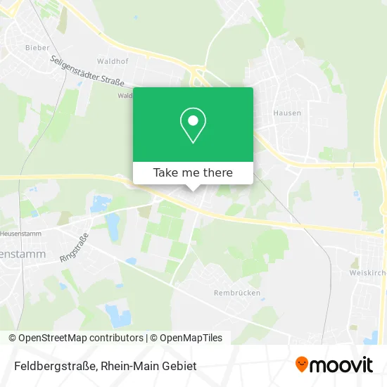 Feldbergstraße map