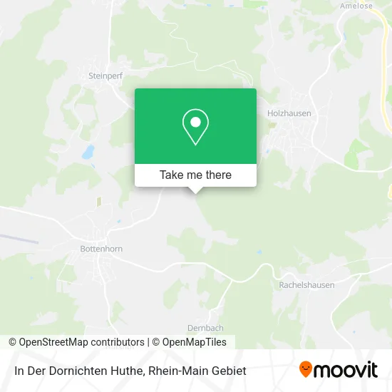 Карта In Der Dornichten Huthe