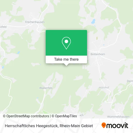 Карта Herrschaftliches Heegestück