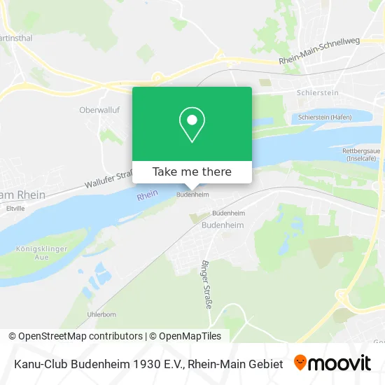 Карта Kanu-Club Budenheim 1930 E.V.