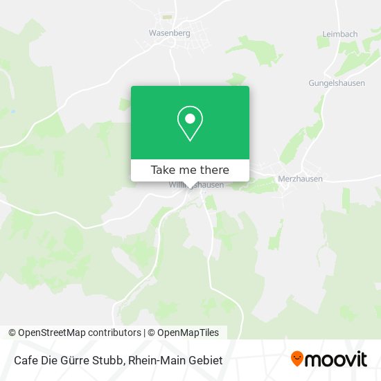 Cafe Die Gürre Stubb map