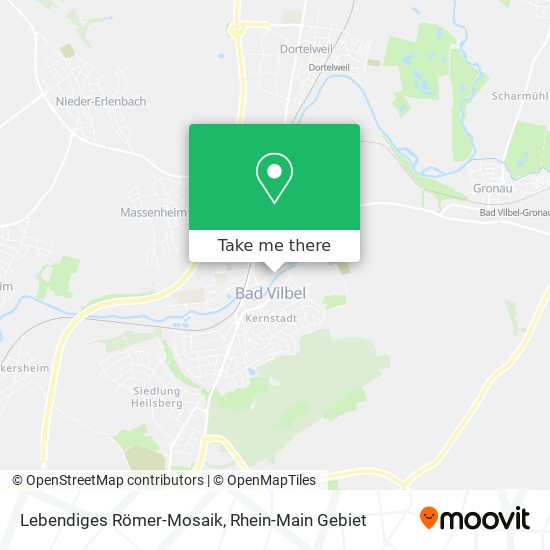 Lebendiges Römer-Mosaik map
