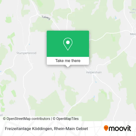Карта Freizeitanlage Köddingen
