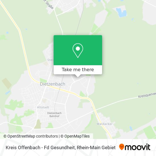 Kreis Offenbach - Fd Gesundheit map
