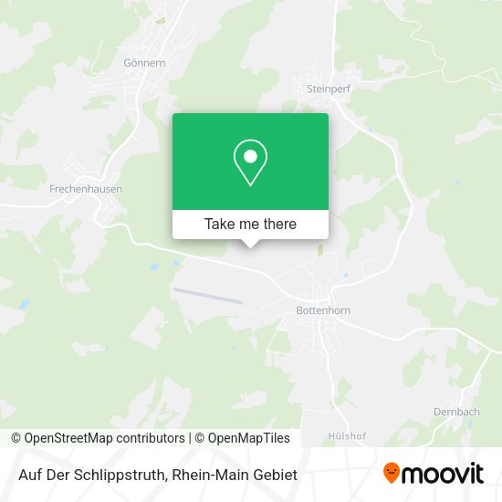 Карта Auf Der Schlippstruth