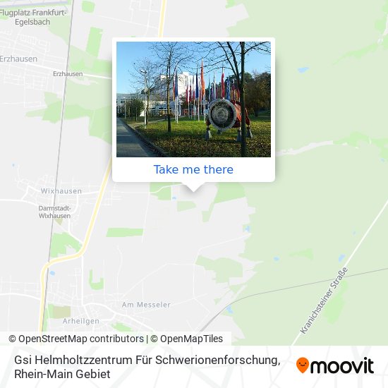 Gsi Helmholtzzentrum Für Schwerionenforschung map