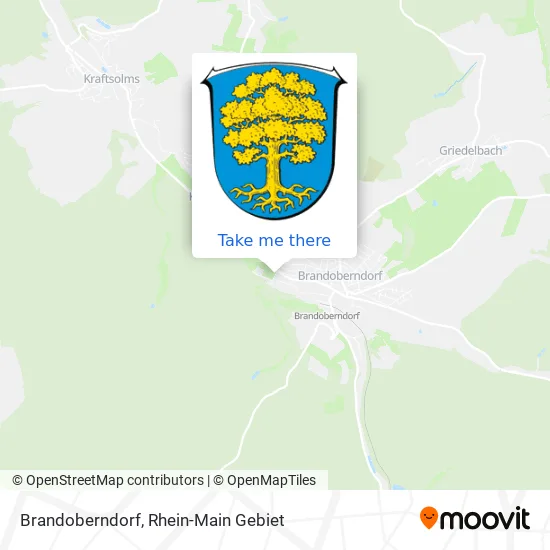 Карта Brandoberndorf