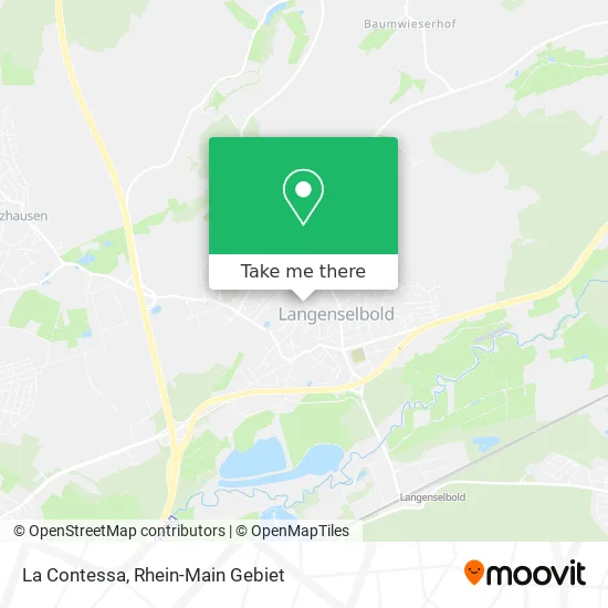 Карта La Contessa