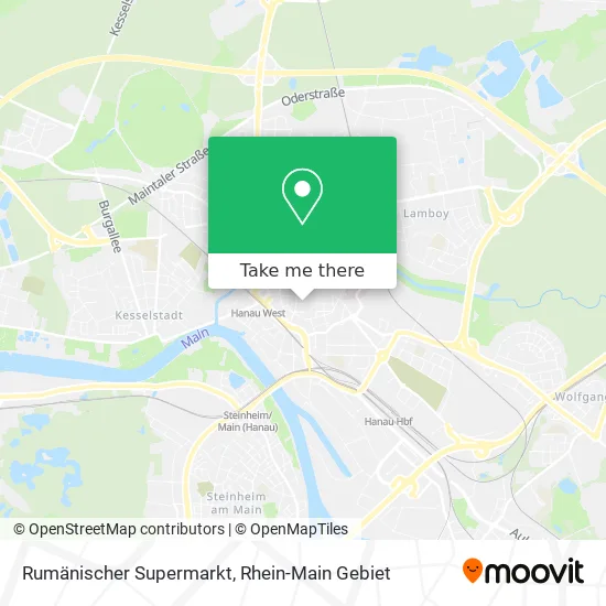 Карта Rumänischer Supermarkt
