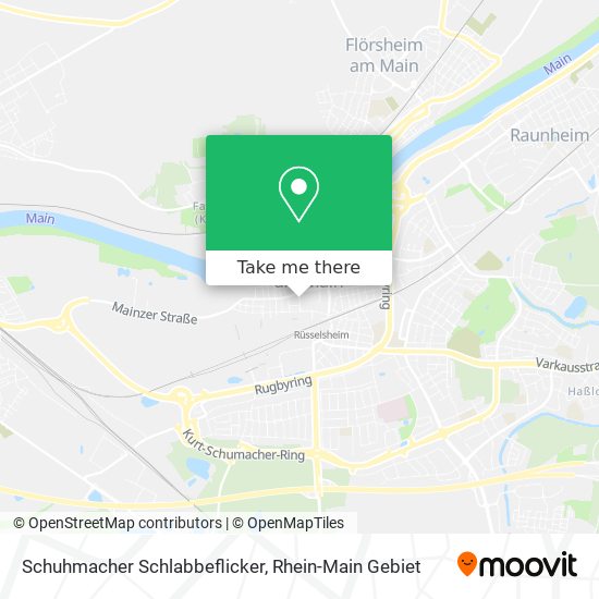 Schuhmacher Schlabbeflicker map