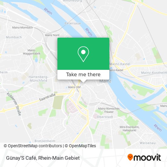 Günay‘S Café map