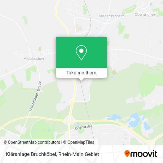 Kläranlage Bruchköbel map