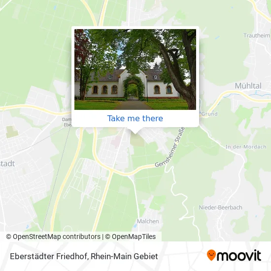 Карта Eberstädter Friedhof