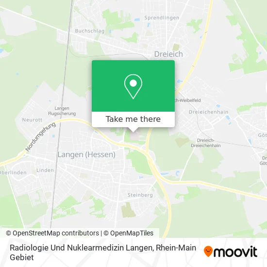 Карта Radiologie Und Nuklearmedizin Langen