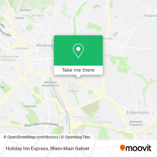 Holiday Inn Express map