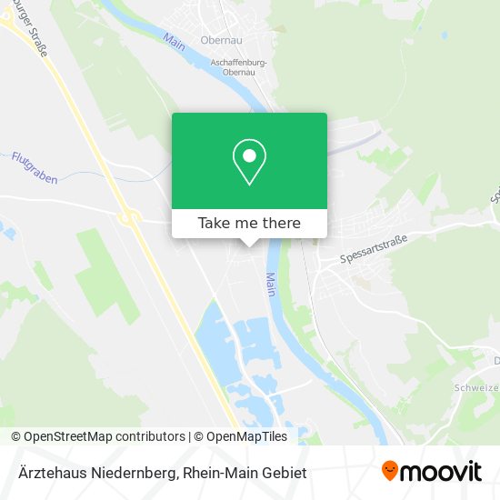 Ärztehaus Niedernberg map