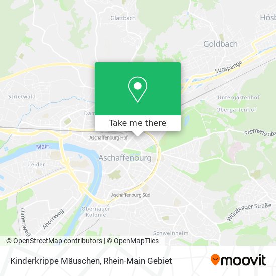 Kinderkrippe Mäuschen map