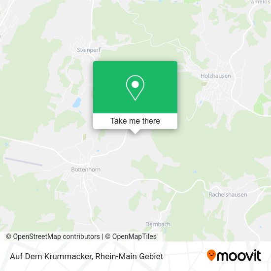 Карта Auf Dem Krummacker