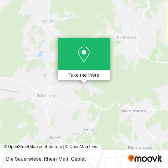 Карта Die Sauerwiese