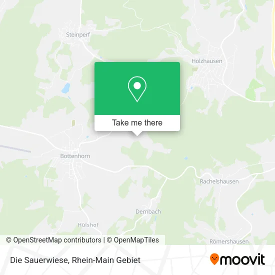 Карта Die Sauerwiese