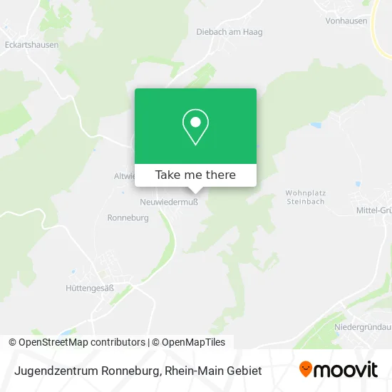 Карта Jugendzentrum Ronneburg