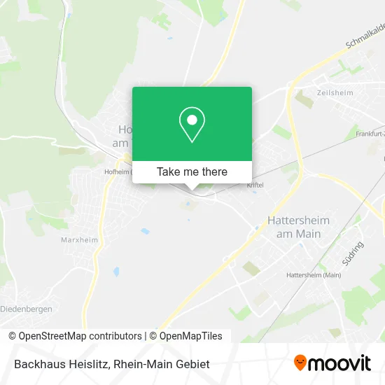 Backhaus Heislitz map