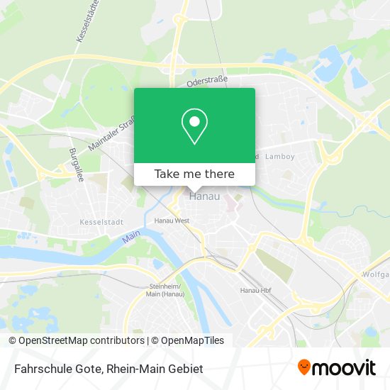 Fahrschule Gote map