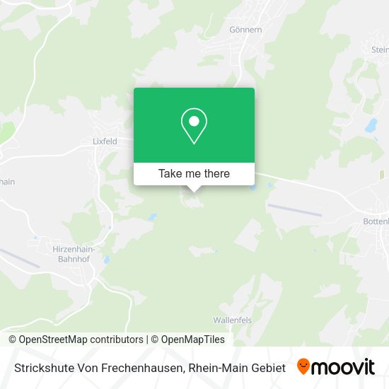 Карта Strickshute Von Frechenhausen