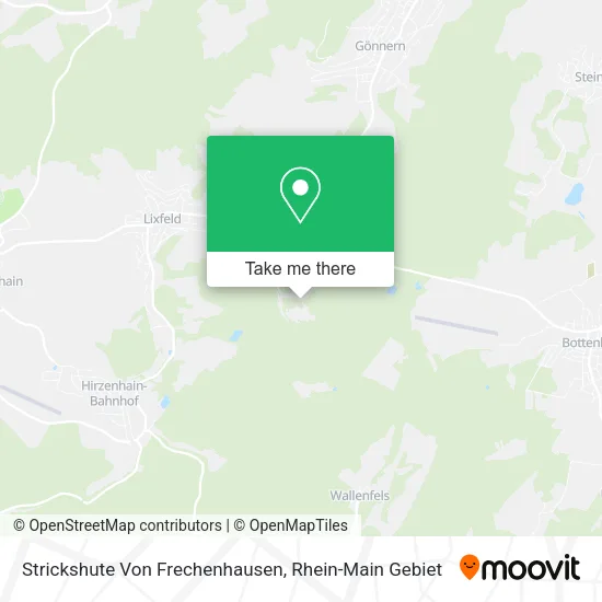 Карта Strickshute Von Frechenhausen