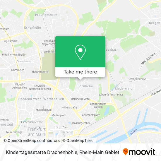Карта Kindertagesstätte Drachenhöhle