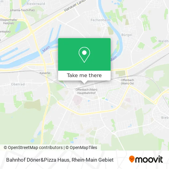 Карта Bahnhof Döner&Pizza Haus