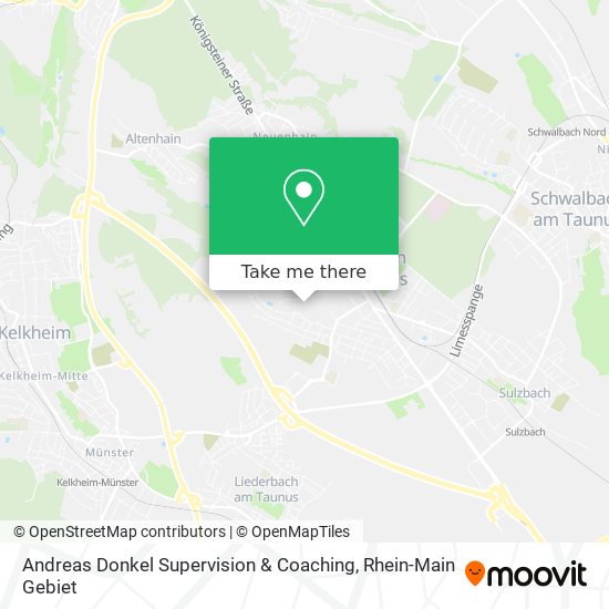 Andreas Donkel Supervision & Coaching map
