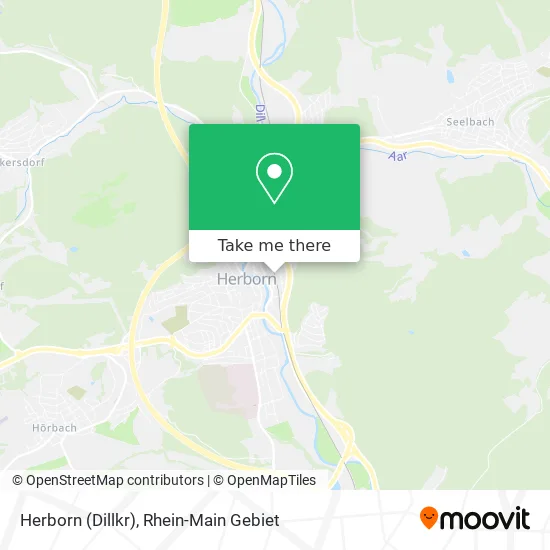 Herborn (Dillkr) map