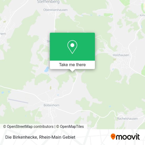 Карта Die Birkenhecke