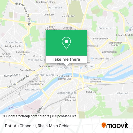 Pott Au Chocolat map