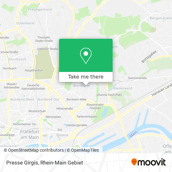 Карта Presse Girgis