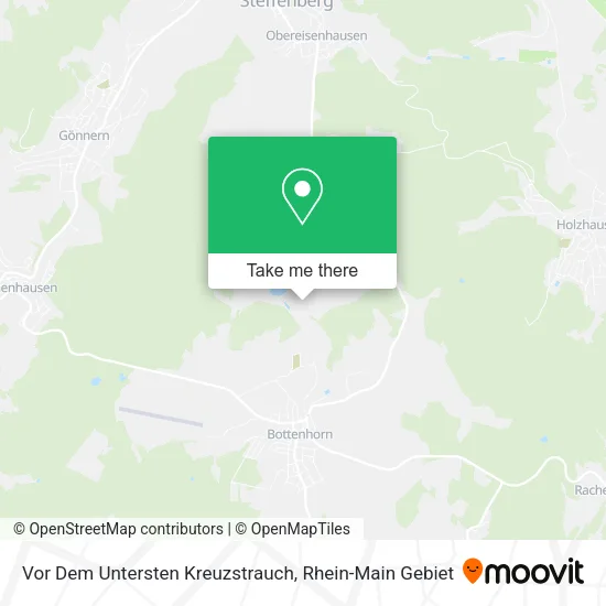 Карта Vor Dem Untersten Kreuzstrauch