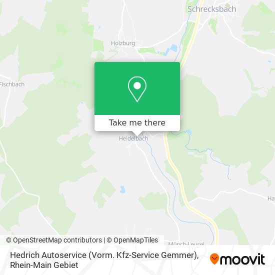 Hedrich Autoservice (Vorm. Kfz-Service Gemmer) map