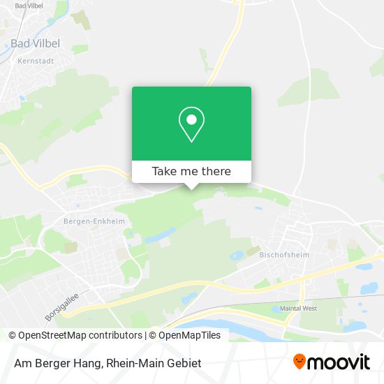 Am Berger Hang map