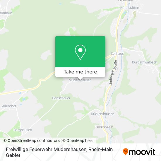 Freiwillige Feuerwehr Mudershausen map