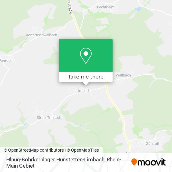 Hlnug-Bohrkernlager Hünstetten-Limbach map