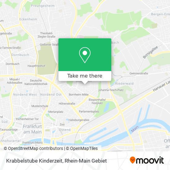 Krabbelstube Kinderzeit map