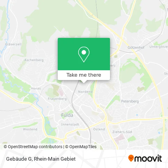 Карта Gebäude G