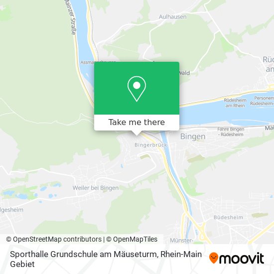 Sporthalle Grundschule am Mäuseturm map