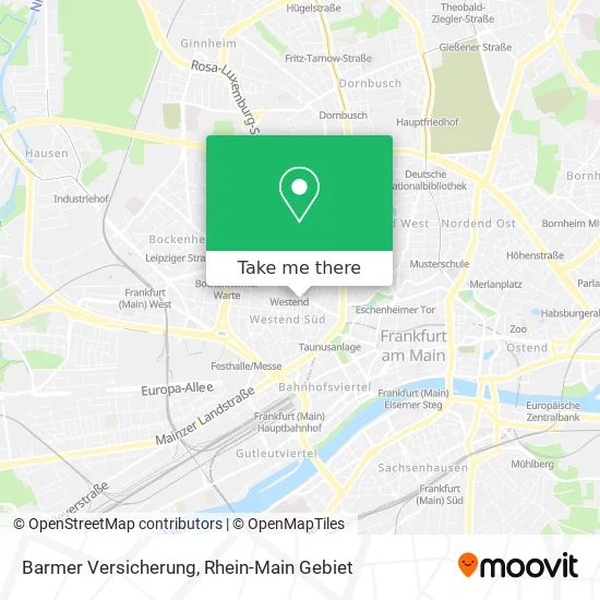 Карта Barmer Versicherung