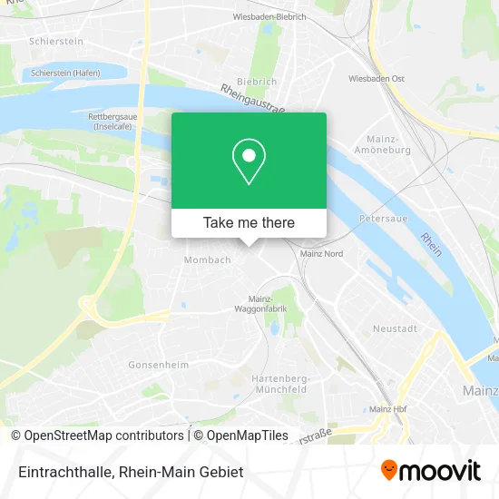 Карта Eintrachthalle