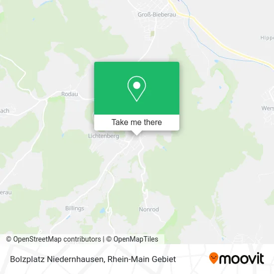 Карта Bolzplatz Niedernhausen