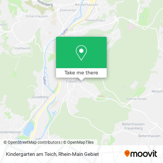 Kindergarten am Teich map